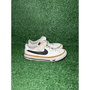 Nike Court Legacy Toddler Size 13.5C White Classic Shoe Slip On Walking Sneakers